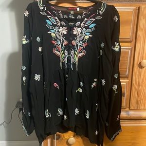 Johnny Was Tinsley size XL black